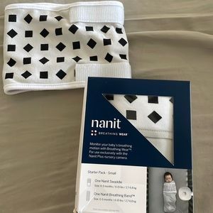 Nanit Swaddle and TWO breathing bands
